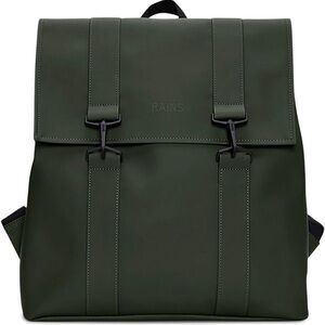 NWT RAINS Messenger Backpack in Green